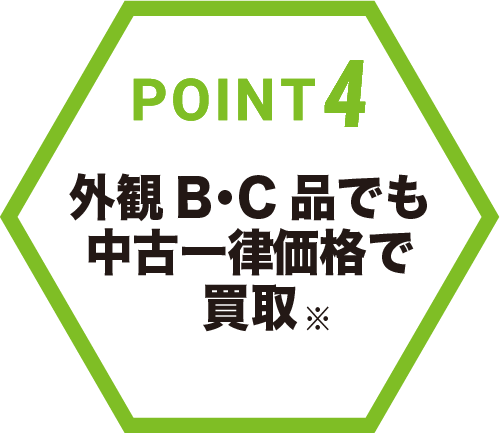 一律価格で買取